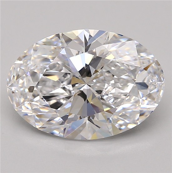 3.51ct Oval D VVS1 Lab-Grown Diamond