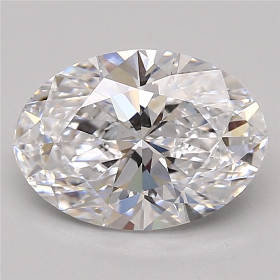 2.1ct Oval D VVS1 Lab-Grown Diamond