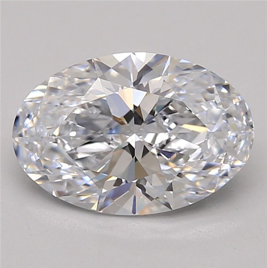 1.8ct Oval D VVS1 Lab-Grown Diamond