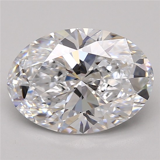 2.78ct Oval D IF Lab-Grown Diamond