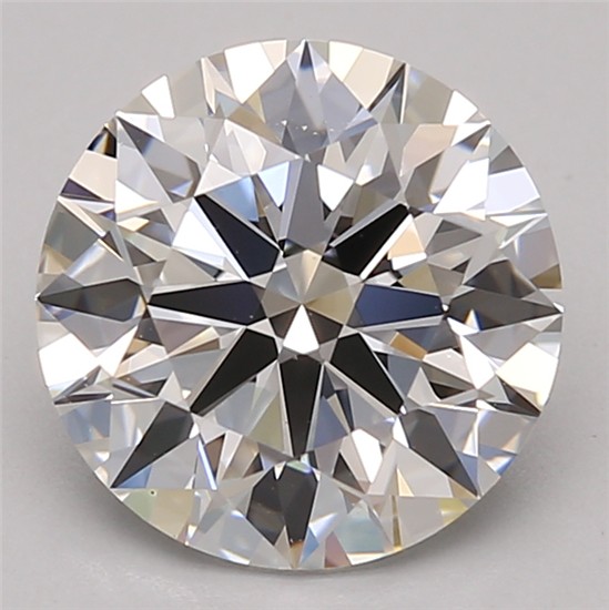 2.71ct Round E VVS2 Lab-Grown Diamond