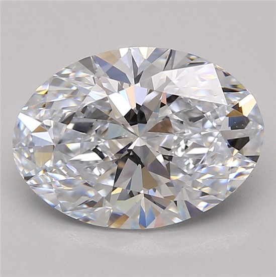 2.76ct Oval D VVS1 Lab-Grown Diamond