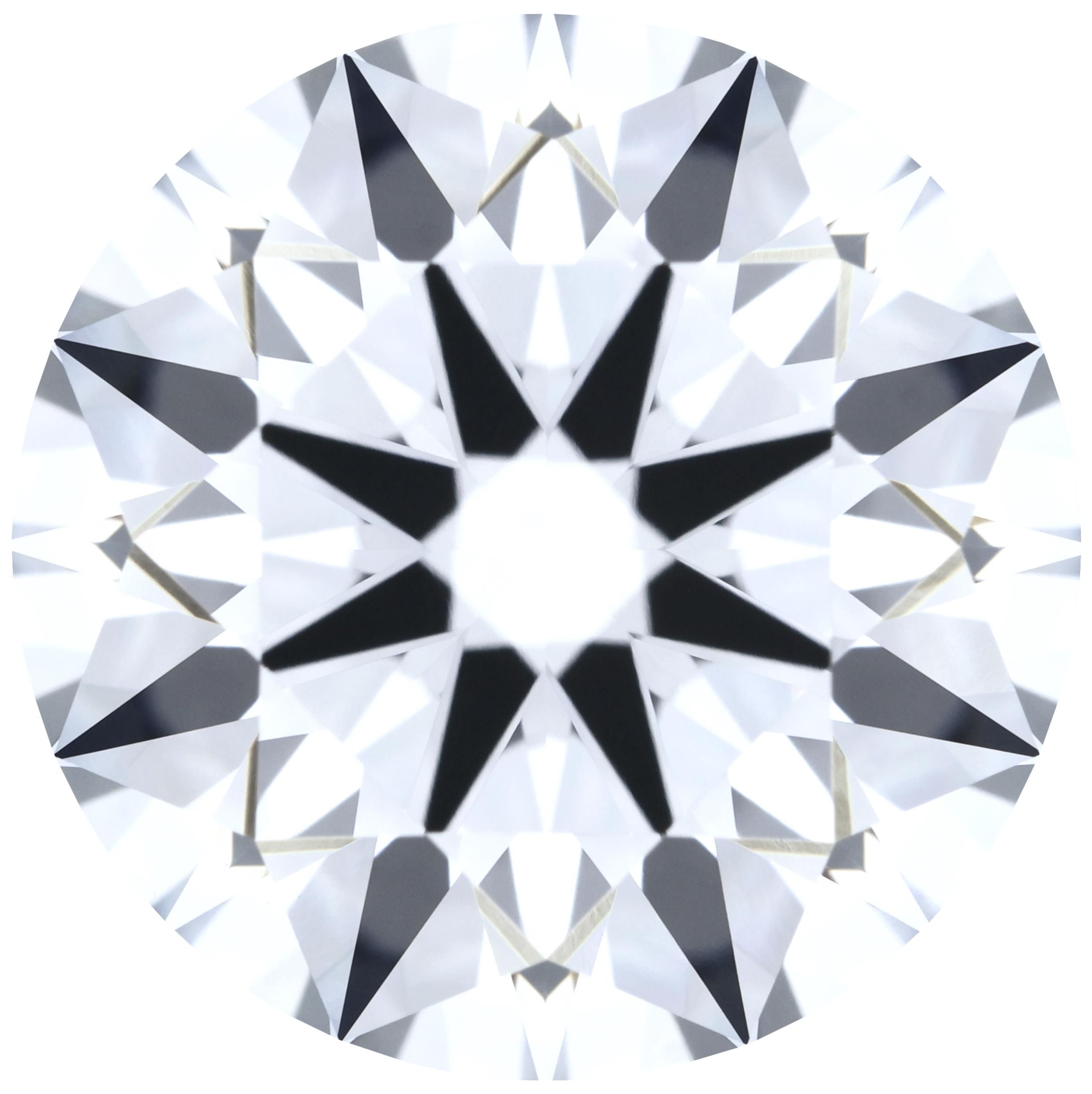 3.02ct Round D VVS2 Lab-Grown Diamond