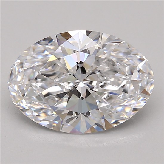 2.56ct Oval D IF Lab-Grown Diamond