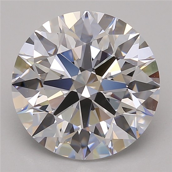 4.18ct Round D IF Lab-Grown Diamond