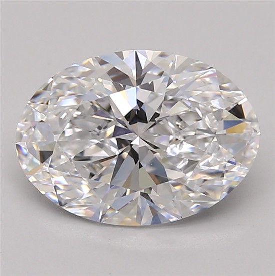 2.22ct Oval D IF Lab-Grown Diamond