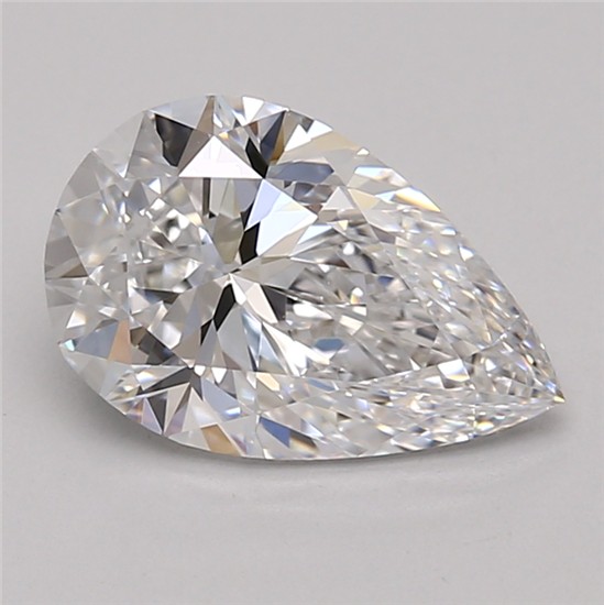 1.73ct Pear D IF Lab-Grown Diamond