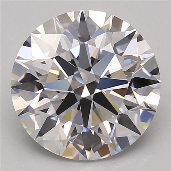 2.82ct Round D IF Lab-Grown Diamond