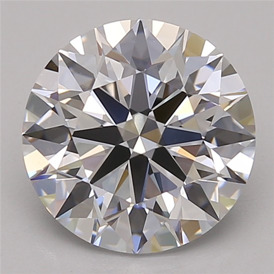 2.61ct Round D FL Lab-Grown Diamond