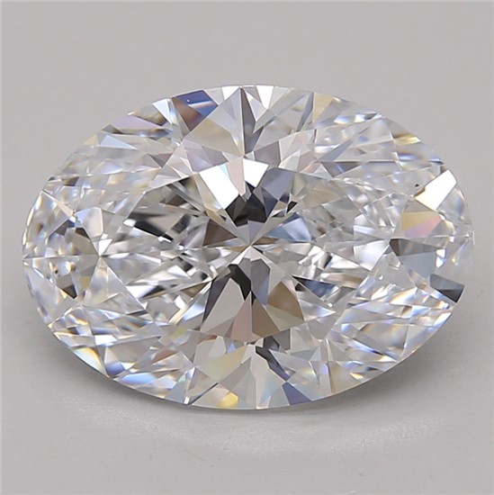 3.7ct Oval D VVS1 Lab-Grown Diamond