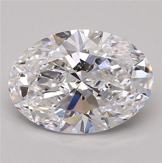 3.38ct Oval D VVS1 Lab-Grown Diamond