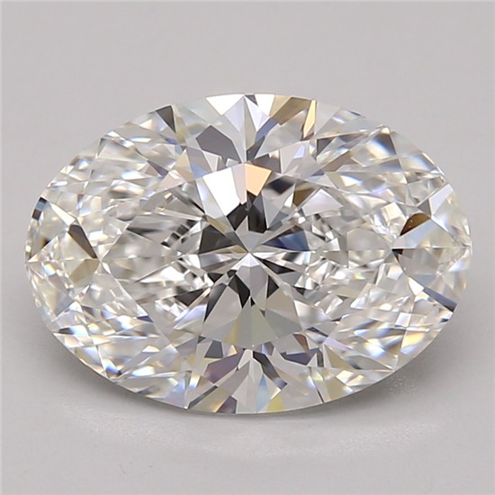 3.14ct Oval E IF Lab-Grown Diamond