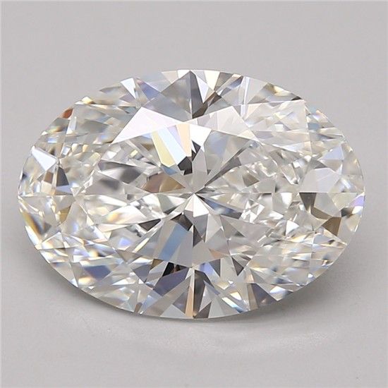3.78ct Oval E FL Lab-Grown Diamond