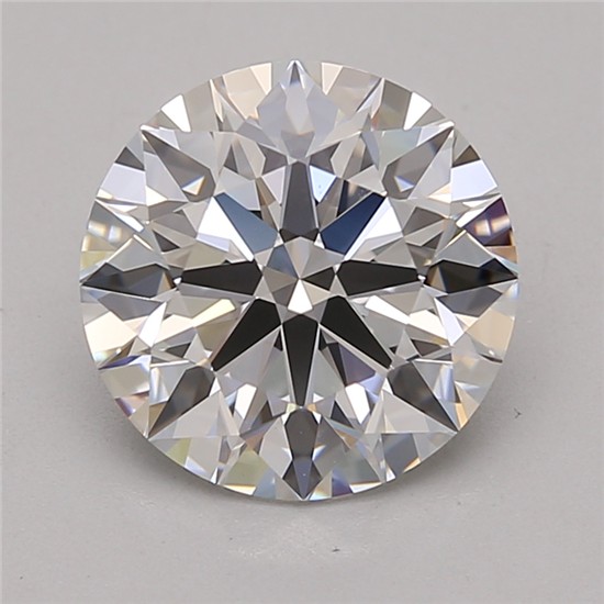 2.75ct Round F VVS1 Lab-Grown Diamond