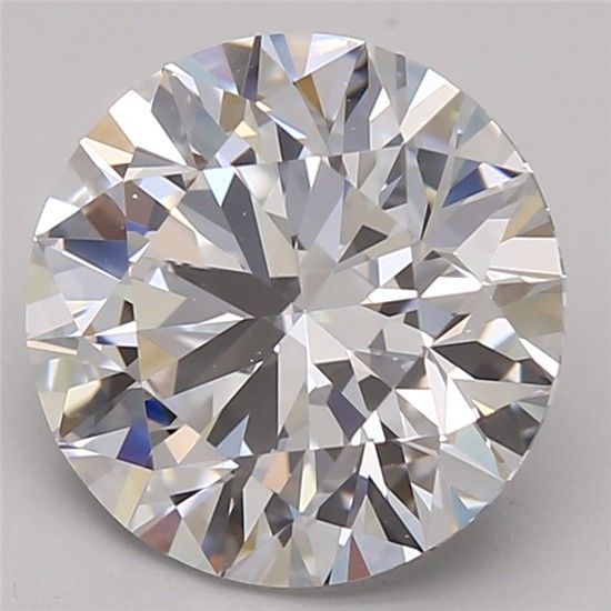 3.39ct Round D IF Lab-Grown Diamond