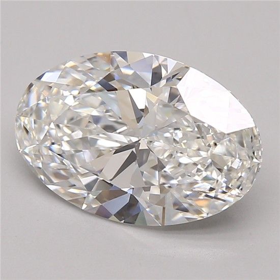 3.31ct Oval E VVS1 Lab-Grown Diamond
