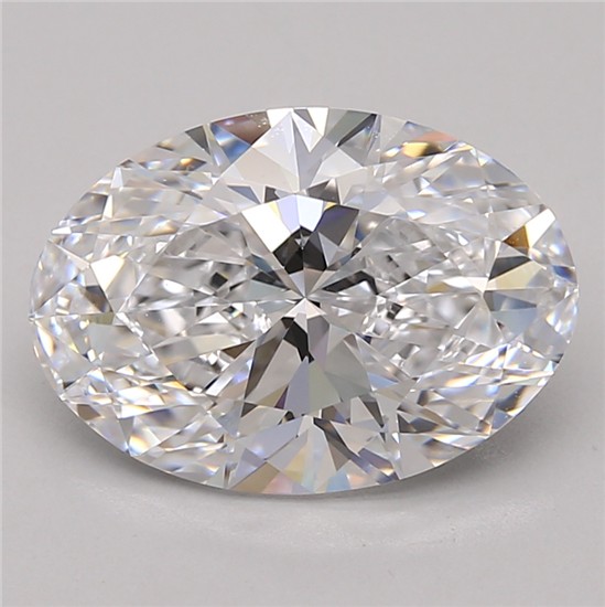 3.49ct Oval D FL Lab-Grown Diamond