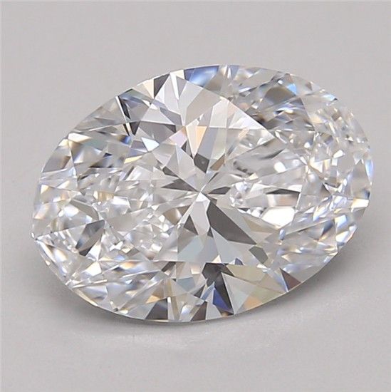 2.17ct Oval D IF Lab-Grown Diamond