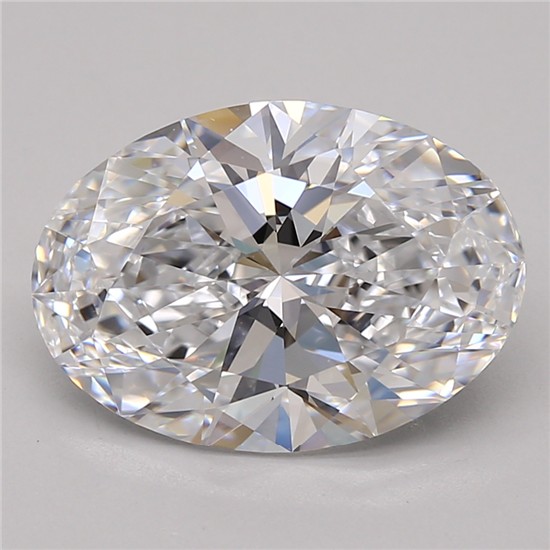 4.07ct Oval D IF Lab-Grown Diamond