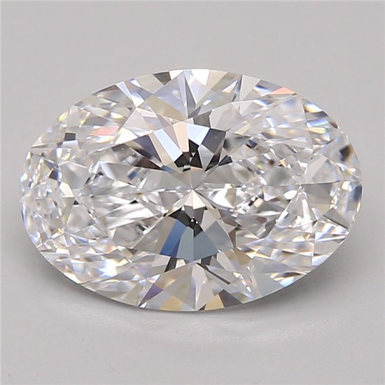 2.79ct Oval D FL Lab-Grown Diamond