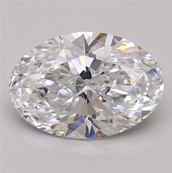2.09ct Oval D IF Lab-Grown Diamond