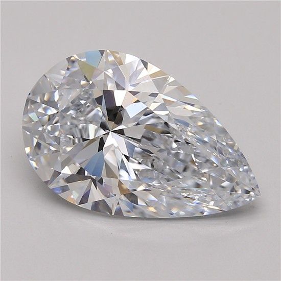 5.04ct Pear D VVS1 Lab-Grown Diamond