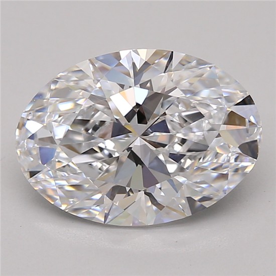 3.06ct Oval D IF Lab-Grown Diamond
