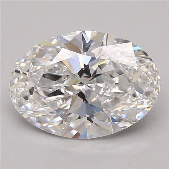 2.71ct Oval D VVS1 Lab-Grown Diamond