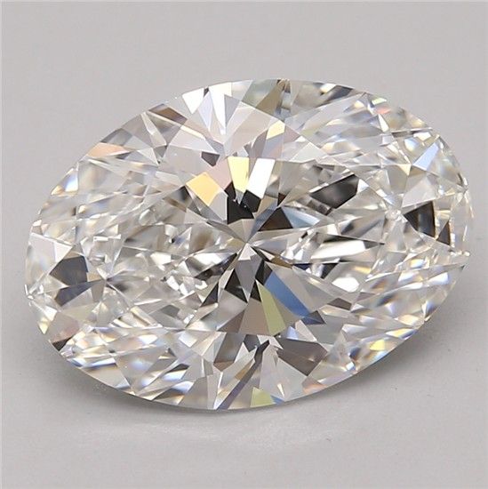 3.86ct Oval E IF Lab-Grown Diamond