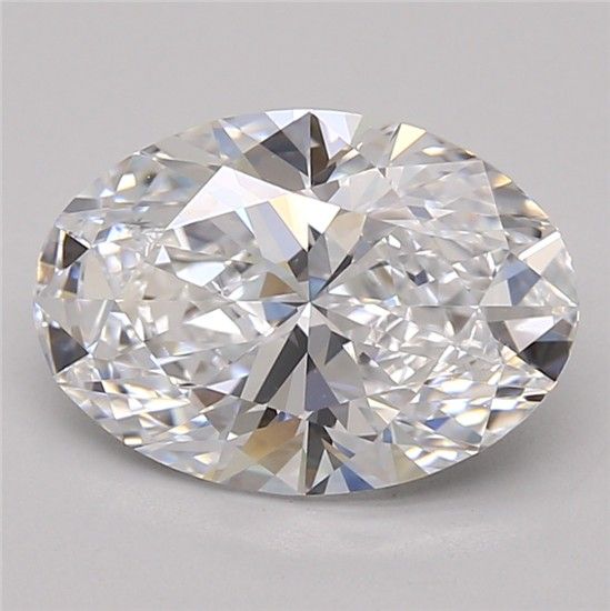 2.42ct Oval D IF Lab-Grown Diamond