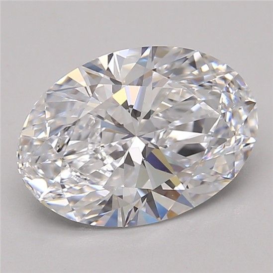 2.51ct Oval D IF Lab-Grown Diamond