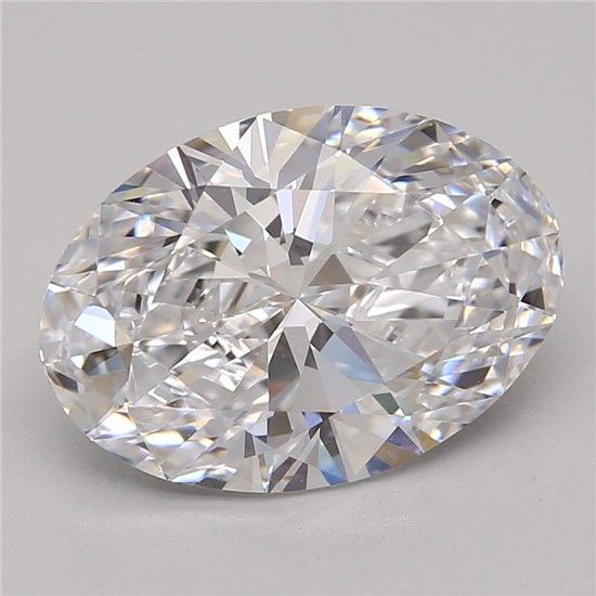 3.98ct Oval D VVS1 Lab-Grown Diamond