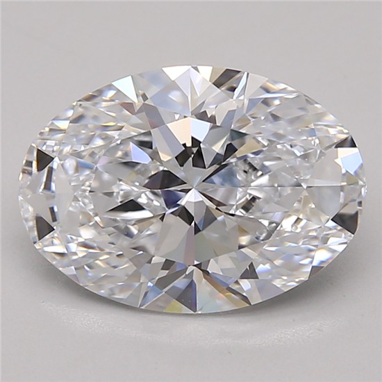 3.1ct Oval D VVS1 Lab-Grown Diamond