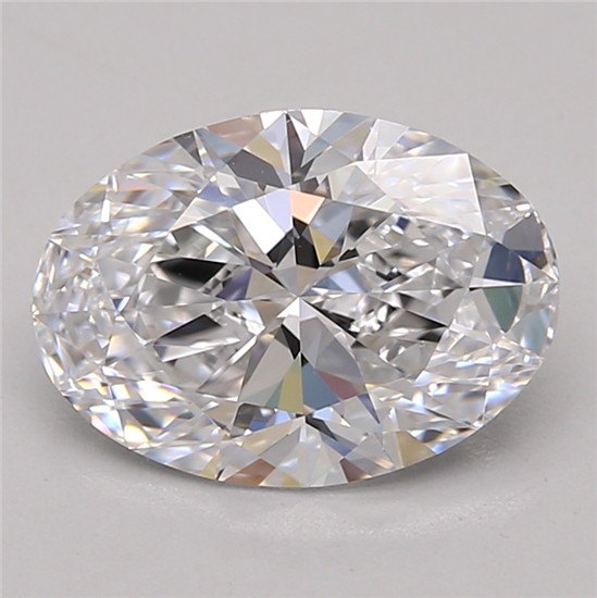 2.4ct Oval D IF Lab-Grown Diamond