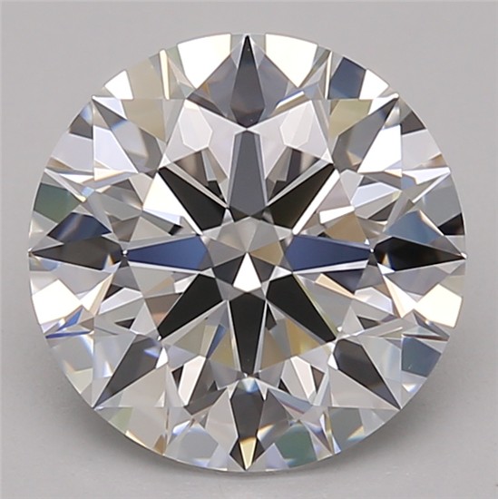 2.95ct Round D IF Lab-Grown Diamond