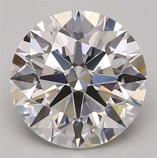 2.79ct Round F VVS2 Lab-Grown Diamond
