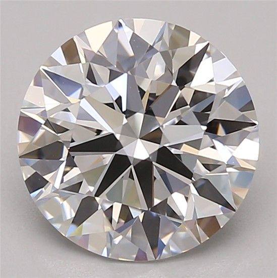 2.78ct Round D VVS2 Lab-Grown Diamond