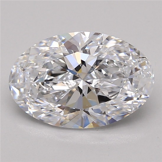 2.18ct Oval D IF Lab-Grown Diamond