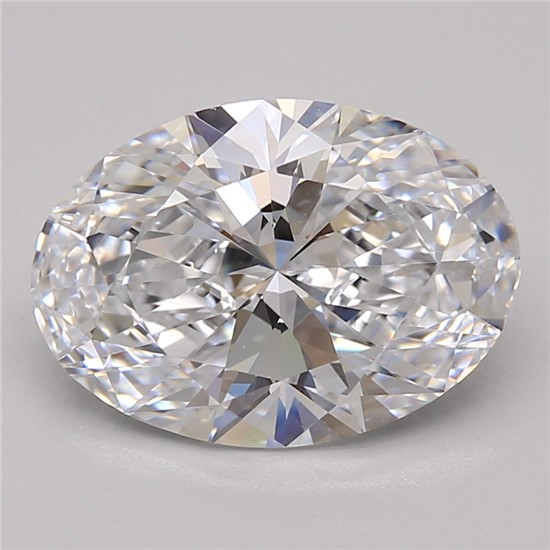 3.43ct Oval D FL Lab-Grown Diamond