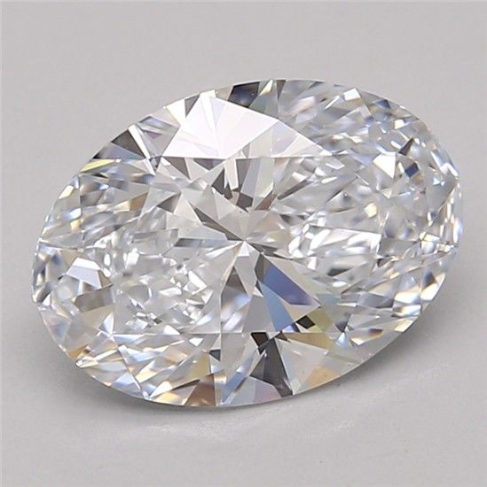 2.07ct Oval D IF Lab-Grown Diamond