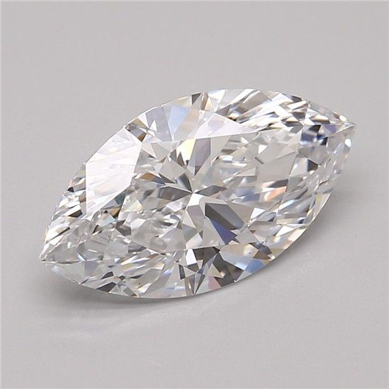 2.68ct Marquise D IF Lab-Grown Diamond