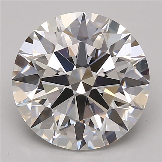 2.75ct Round F VVS2 Lab-Grown Diamond