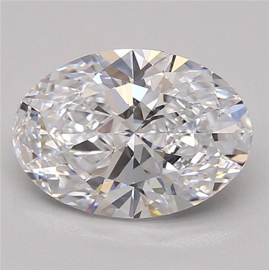 2.14ct Oval D IF Lab-Grown Diamond