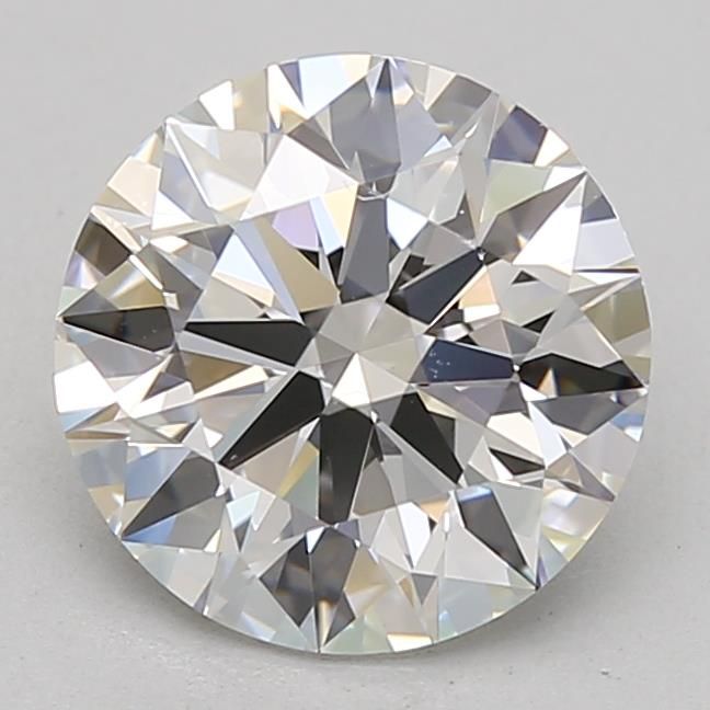 2.22ct Round F VVS2 Lab-Grown Diamond