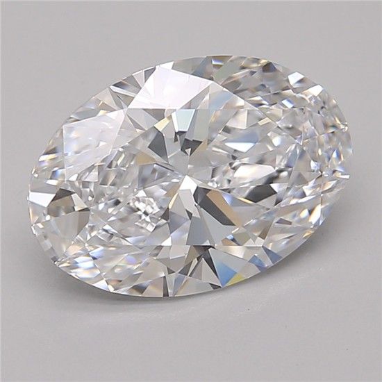 3.19ct Oval D VVS1 Lab-Grown Diamond