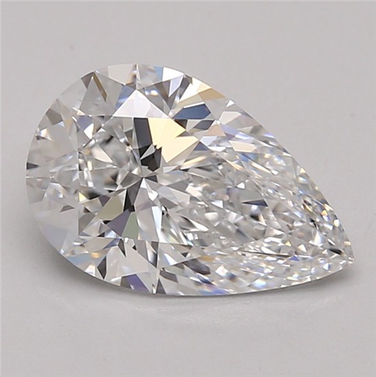 1.75ct Pear D IF Lab-Grown Diamond