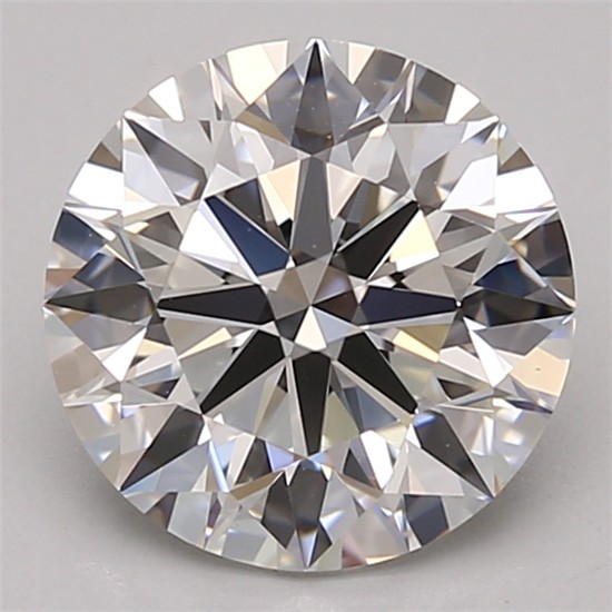2.08ct Round F VVS2 Lab-Grown Diamond