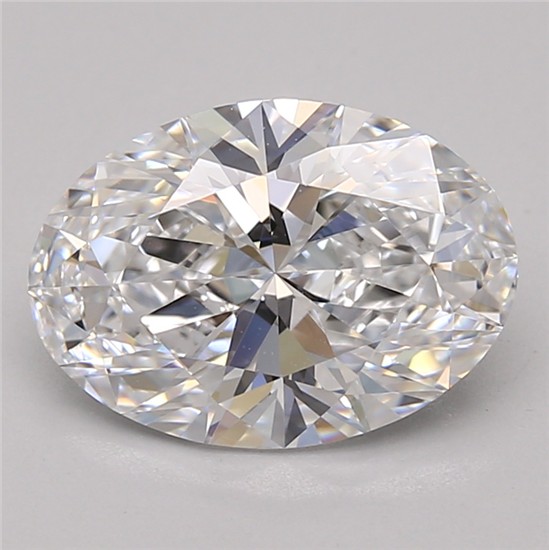 2.43ct Oval D VVS2 Lab-Grown Diamond