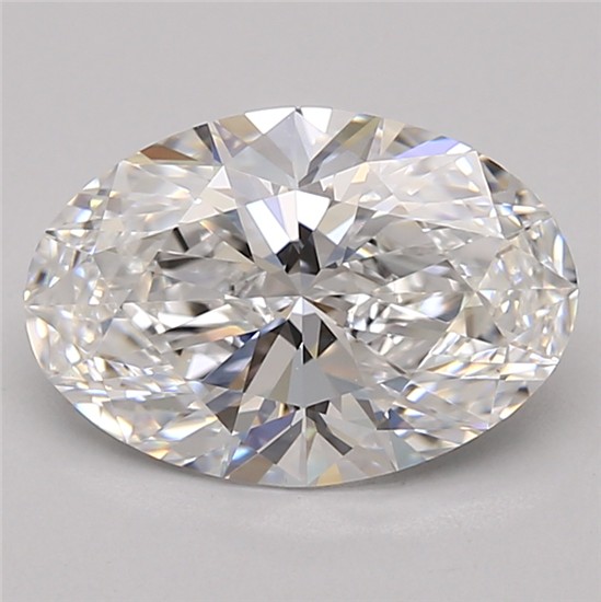 2.11ct Oval D IF Lab-Grown Diamond