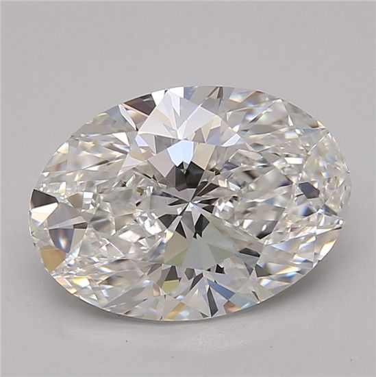 3.1ct Oval E IF Lab-Grown Diamond